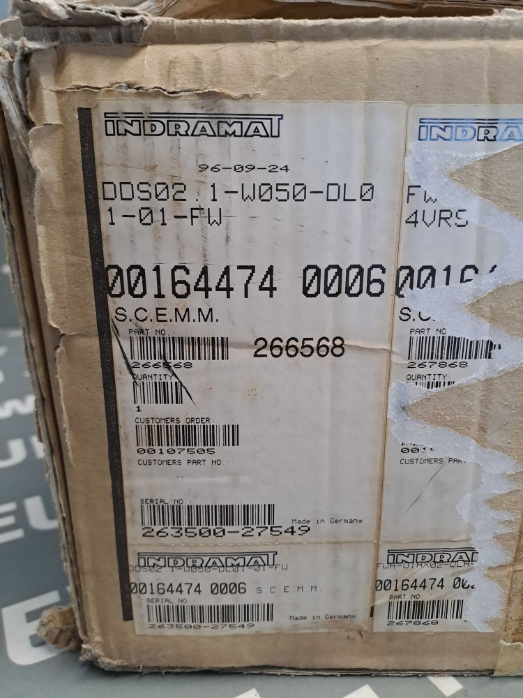 INDRAMAT  DDS02.1-W050-DL01-01-FW