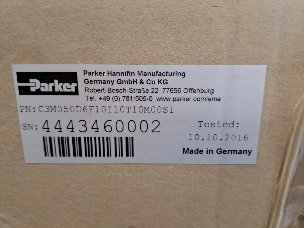 PARKER C3M050D6F10I10T10M00S1 