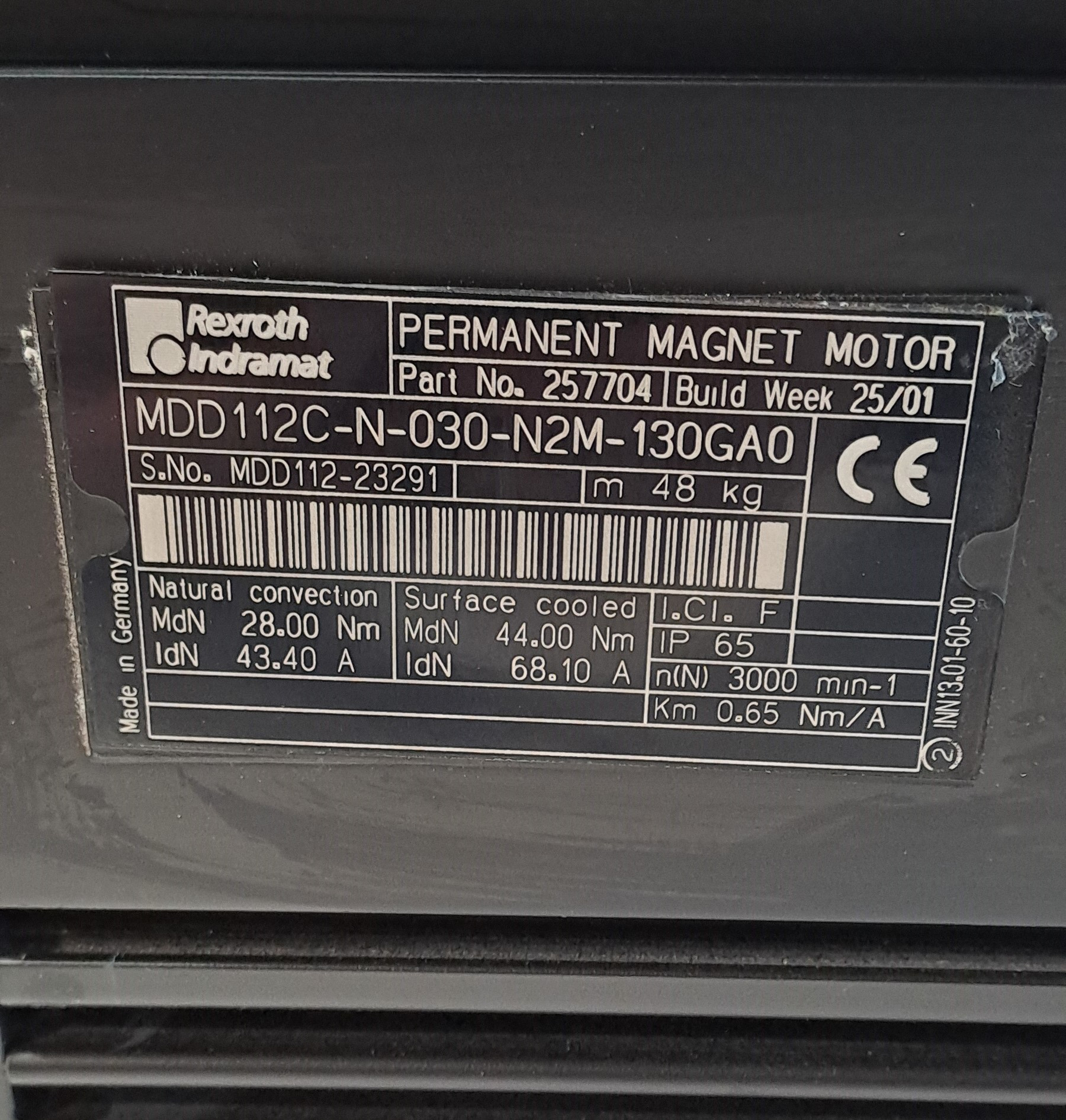 REXROTH  MDD112C-N-030-N2M-130GA0