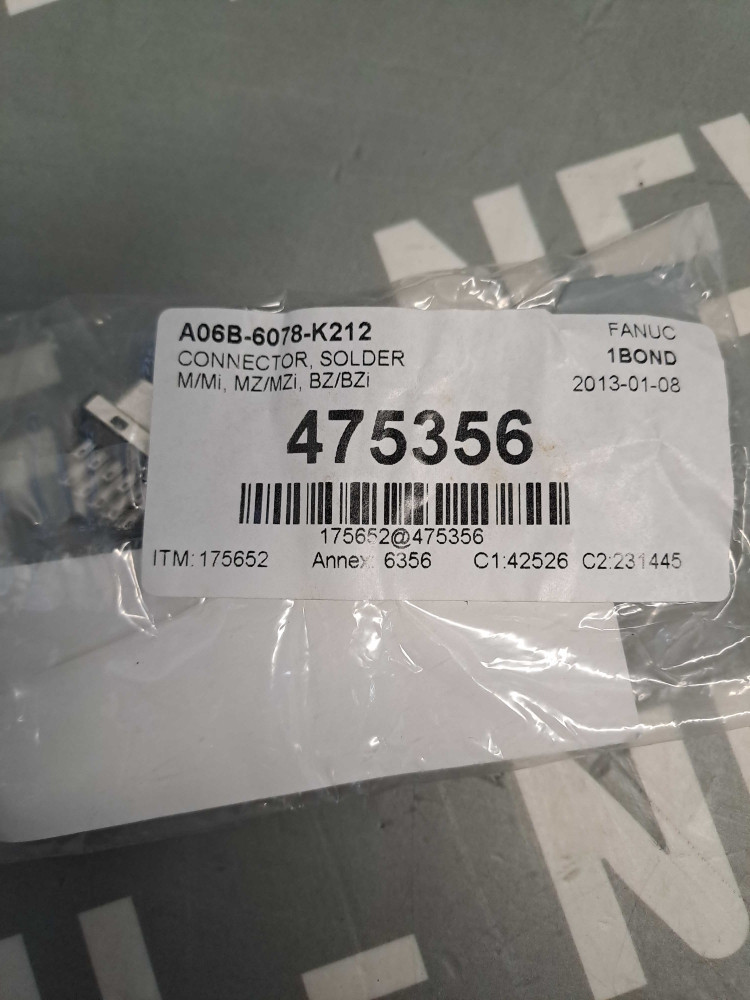 FANUC  A06B6078K212