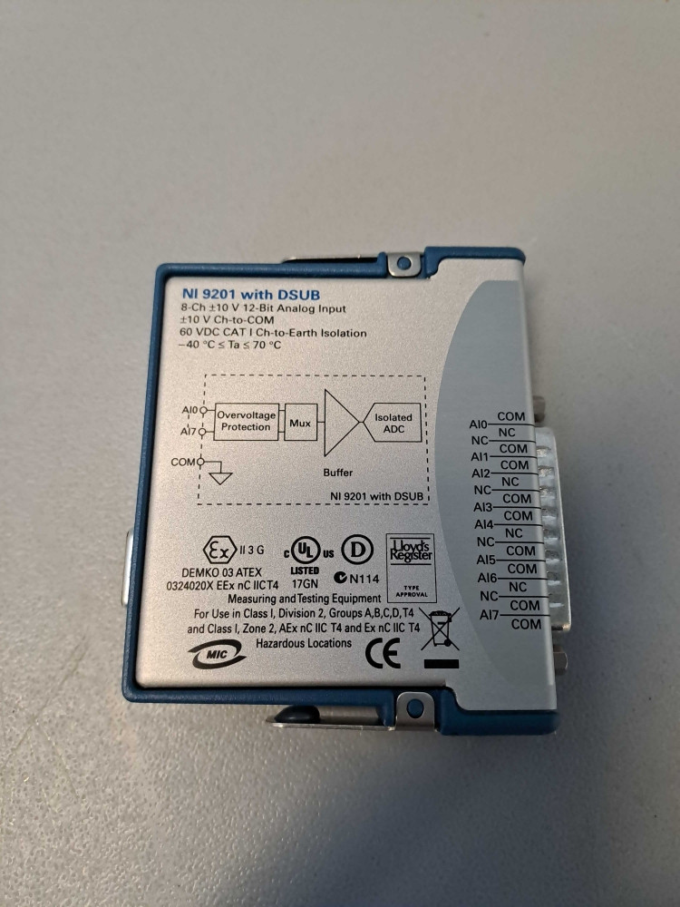 NATIONAL INSTRUMENTS  NI9201