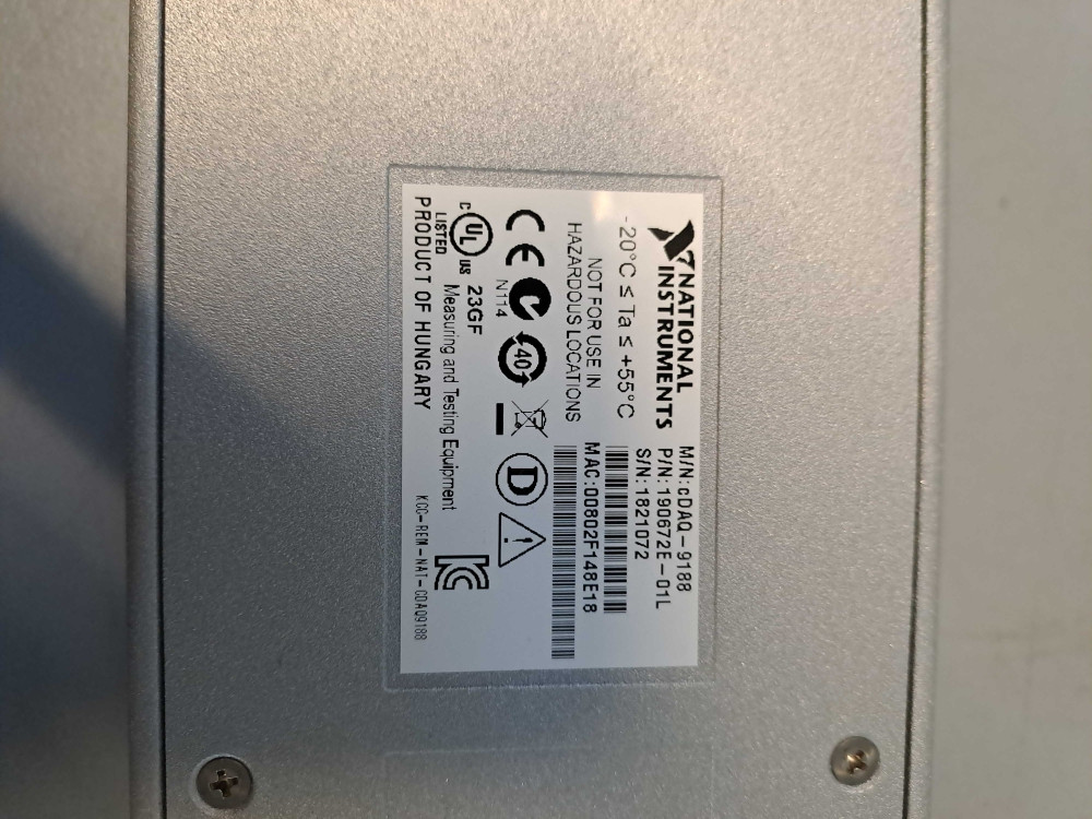 NATIONAL INSTRUMENTS   NICDAQ9188
