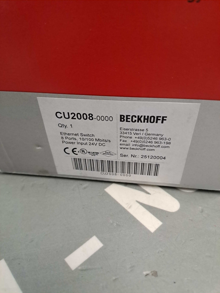 BECKHOFF CU2008