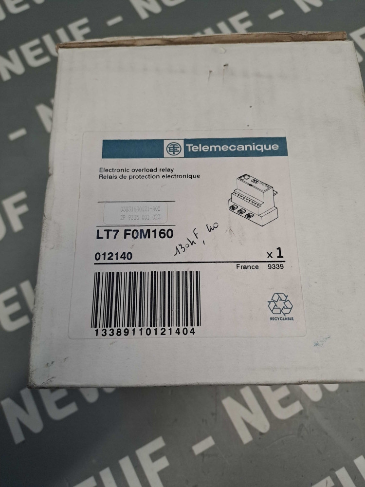 TÉLÉMÉCANIQUE  LT7F0M160
