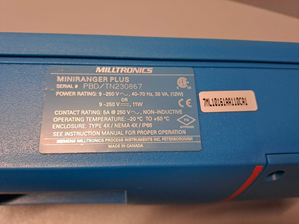 MILLTRONICS 7ML10161AA110CA1