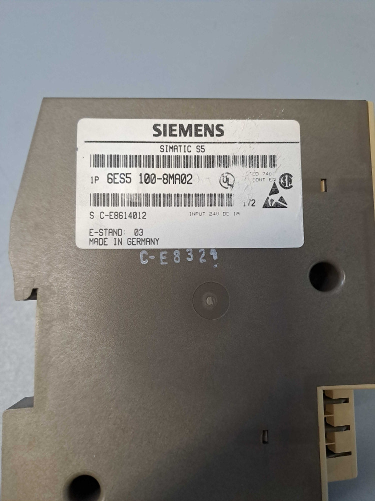 SIEMENS 6ES5100-8MA02