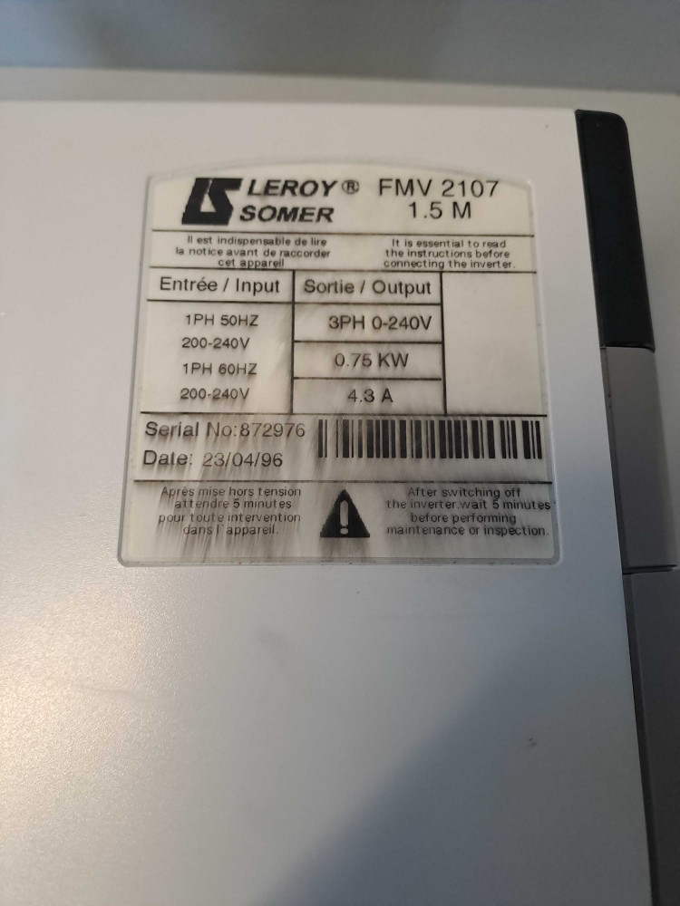 LEROY SOMER  FMV2107