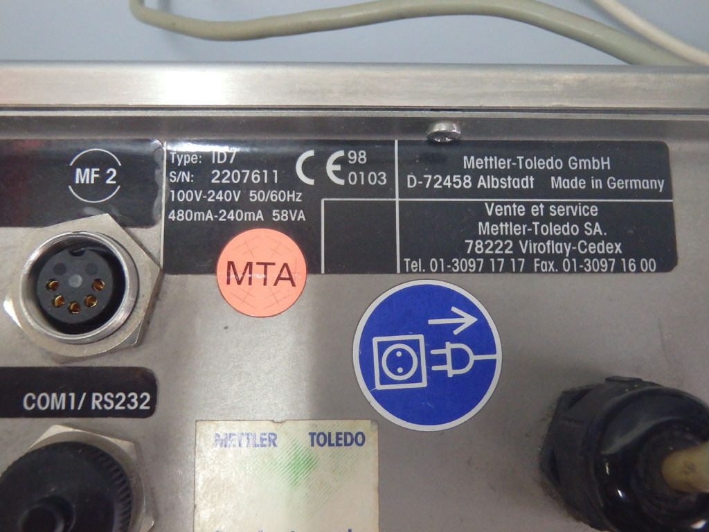 METTLER TOLEDO ID7