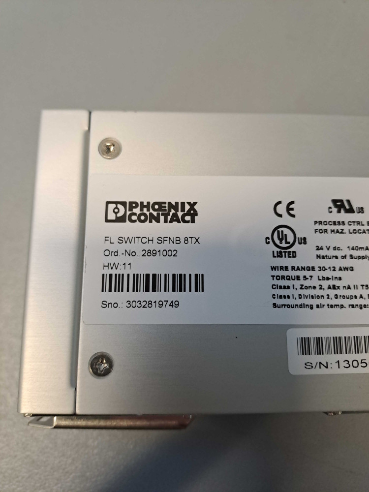 PHOENIX CONTACT  2891002