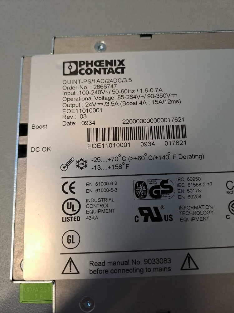 PHOENIX CONTACT  2866747