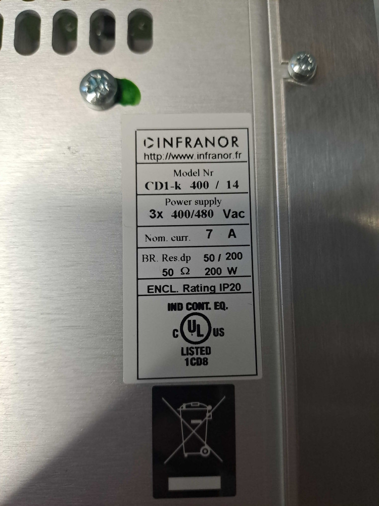 INFRANOR  CD1-K 400/14