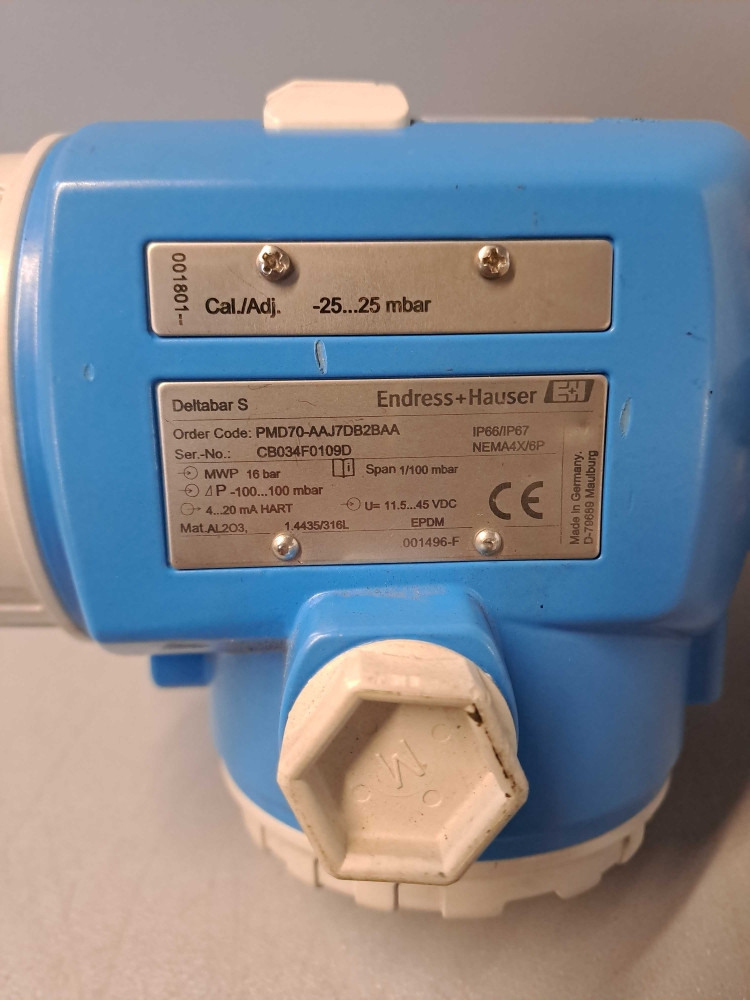 ENDRESS HAUSER  PMD70AAJ7DB2BAA