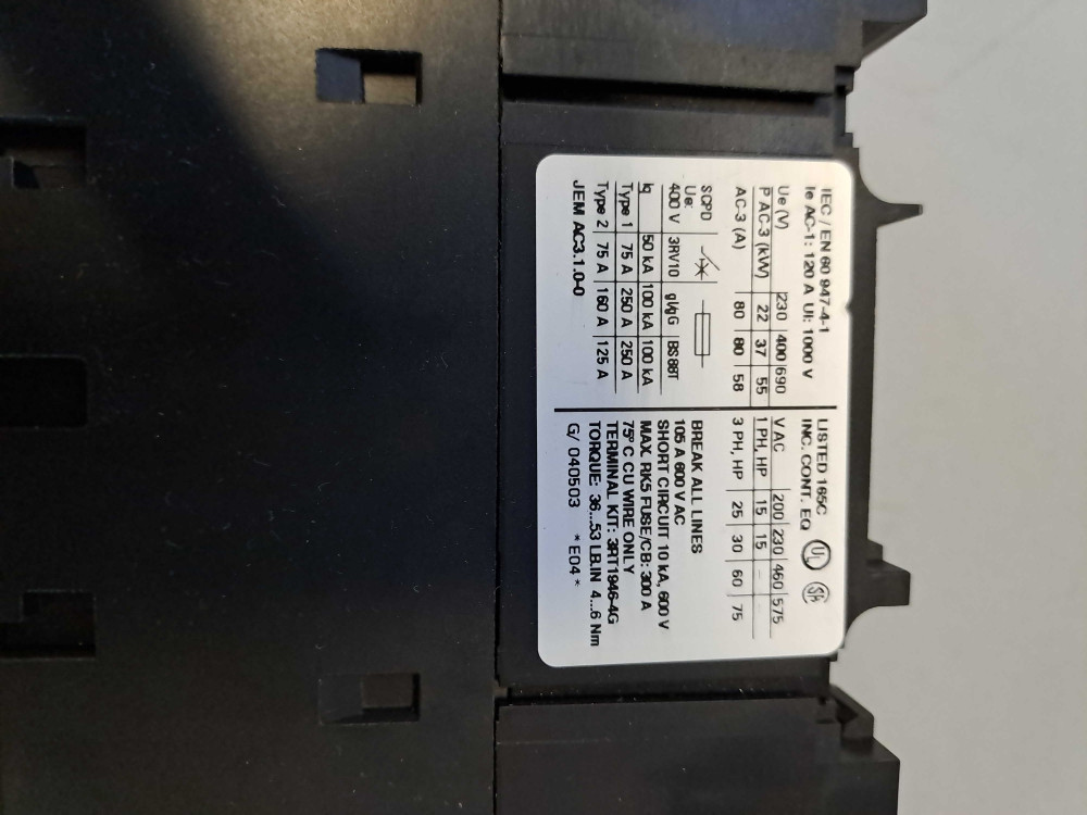 SIEMENS  3RT10451AP04