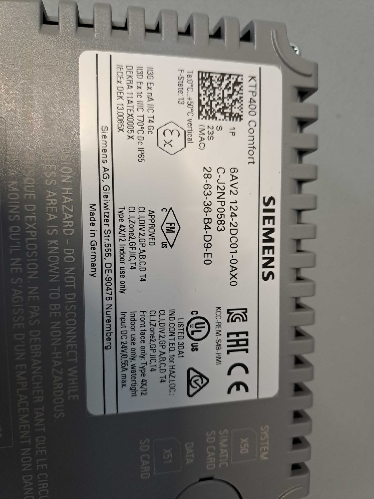 SIEMENS  6AV21242DC010AX0
