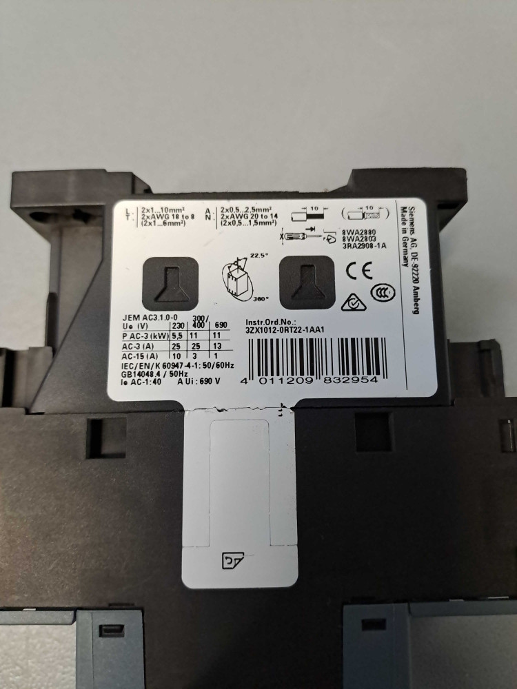 SIEMENS  3RT20262AB00