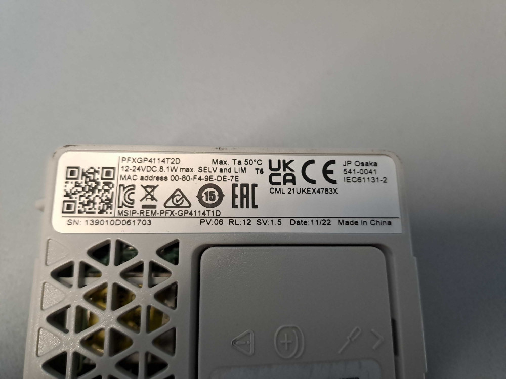 PROFACE  PFXGP4114T2D