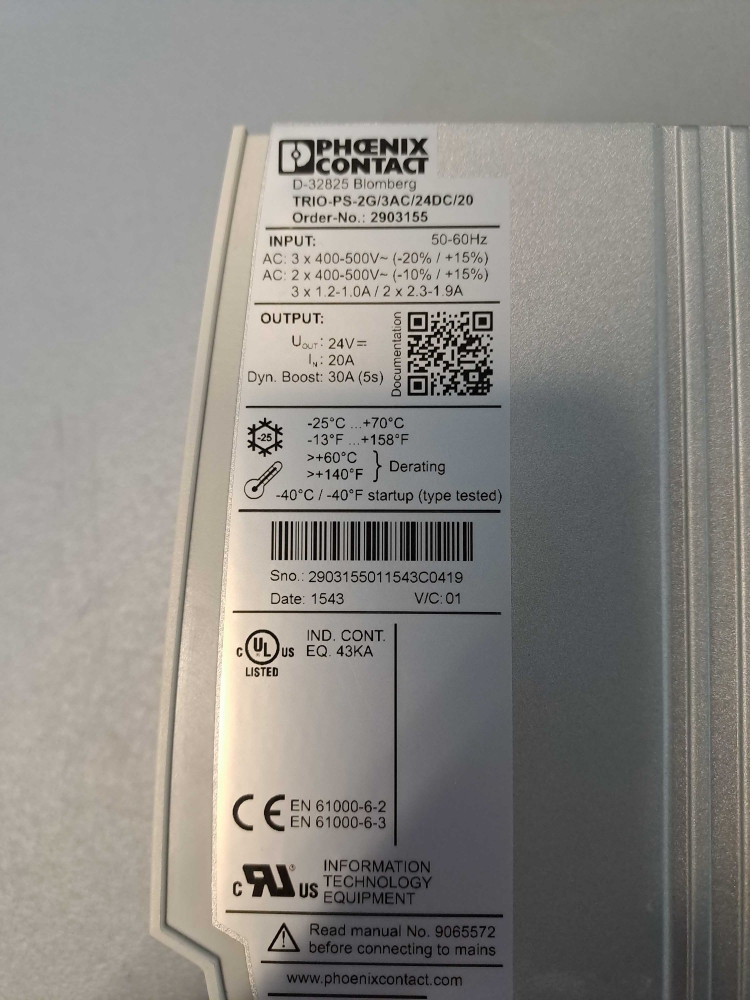 PHOENIX CONTACT  2903155