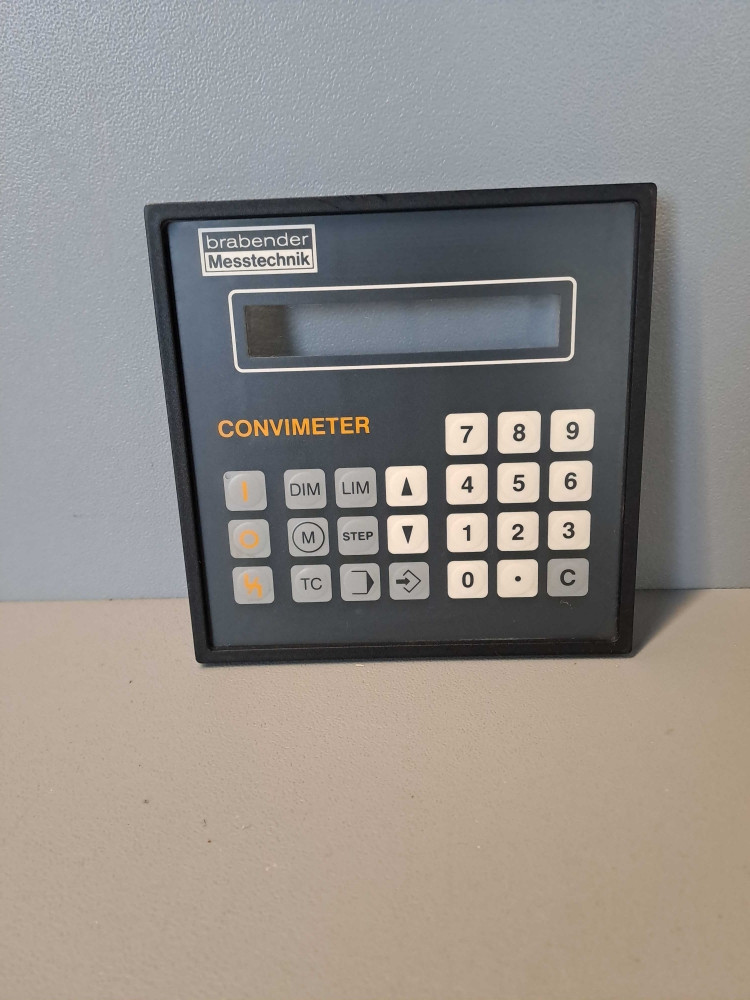 BRABENDER MESSTECHNIK CLAVIER CVD