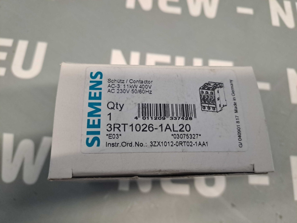 SIEMENS  3RT10261AL20