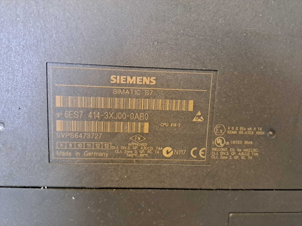 SIEMENS 6ES7414-3XJ00-0AB0