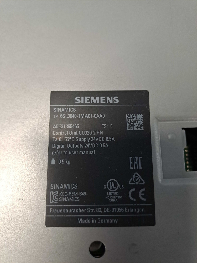 SIEMENS  6SL30401MA010AA0