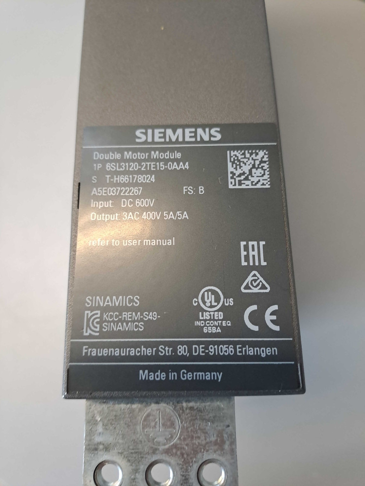 SIEMENS 6SL31202TE150AA4