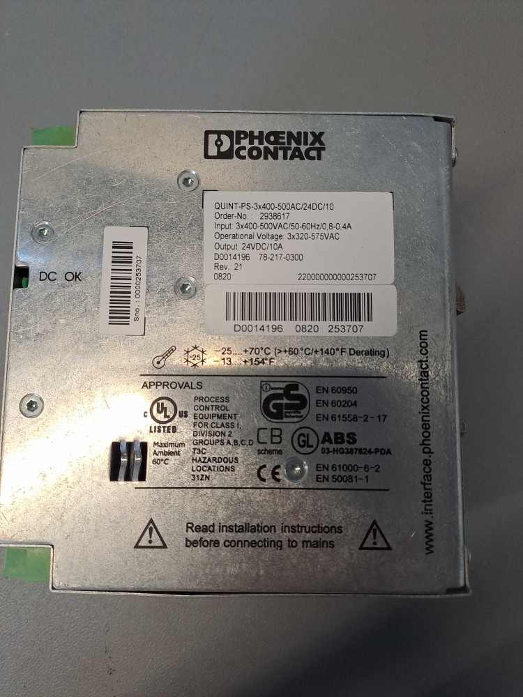 PHOENIX CONTACT 2938617