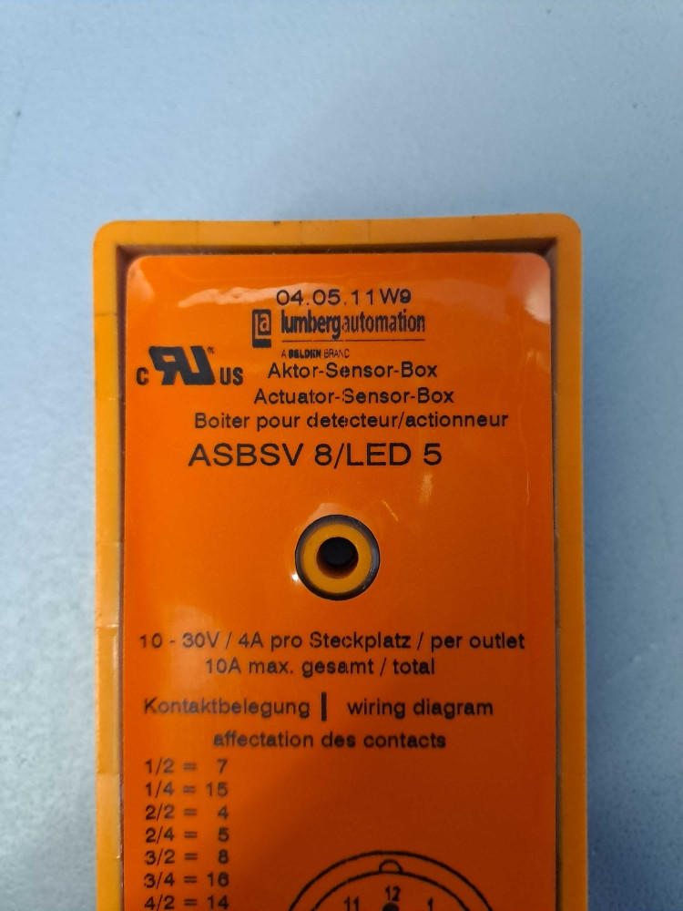 LUMBERG AUTOMATION ASBSV8LED5