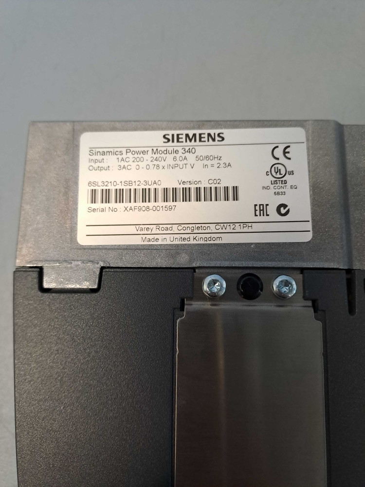SIEMENS  6SL32101SB123UA0
