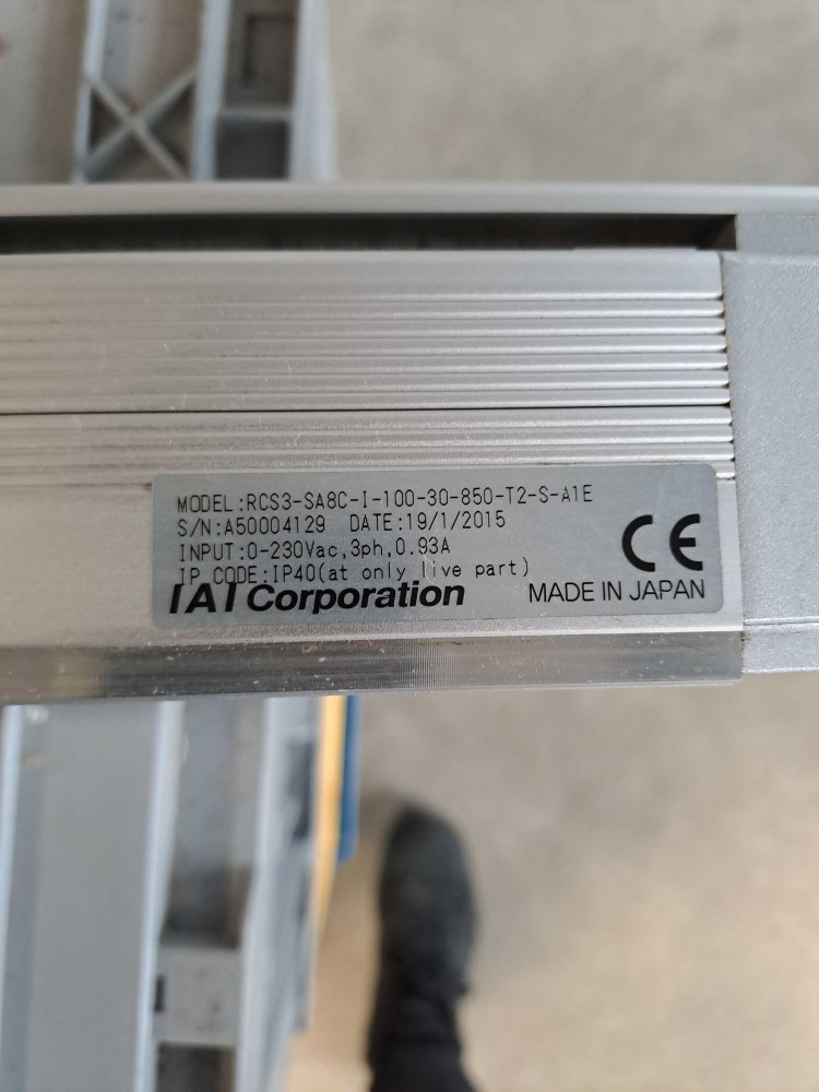 IAI CORPORATION  RCS3SA8CI10030850T2SA1E