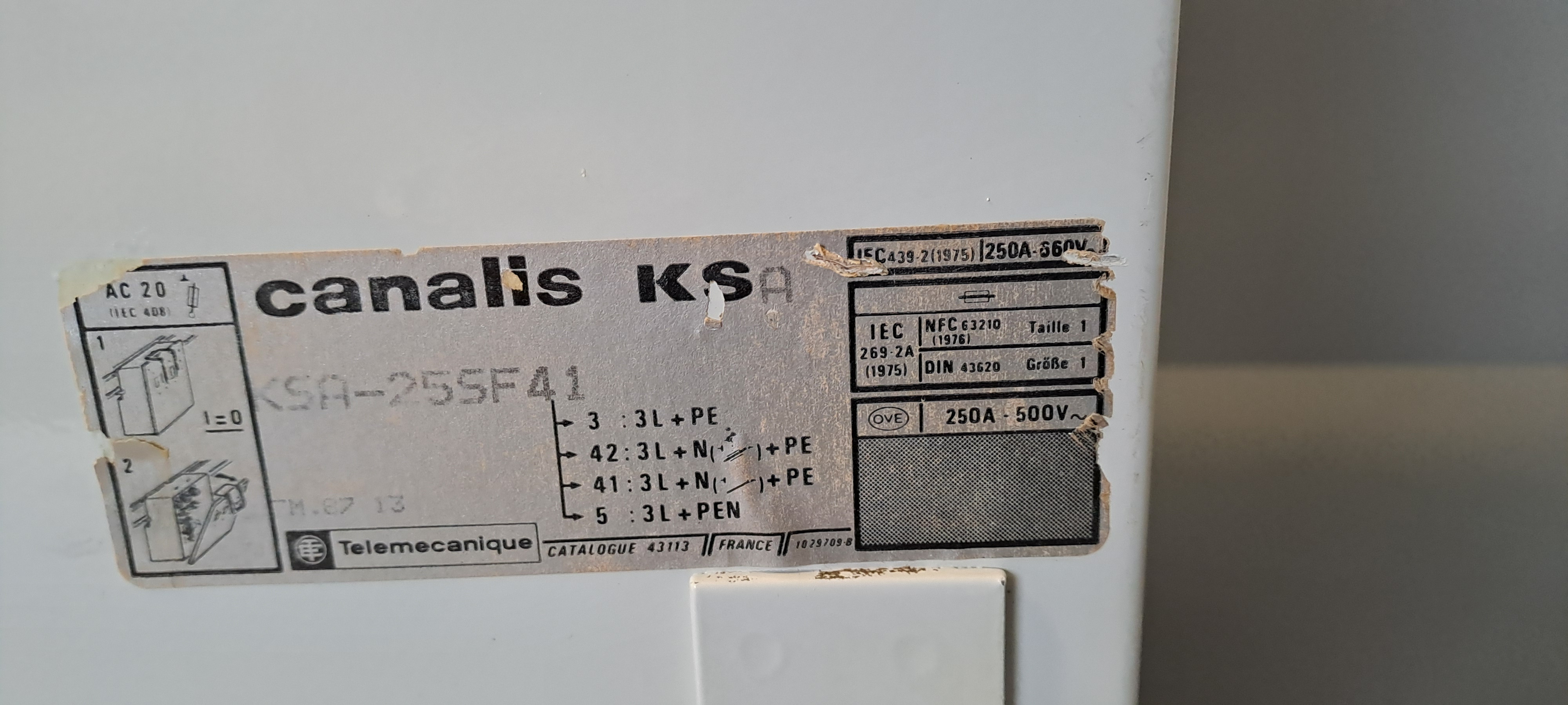 TÉLÉMÉCANIQUE  KSA25SF41