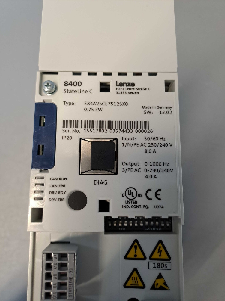 LENZE  E84AVSCE7512SX0