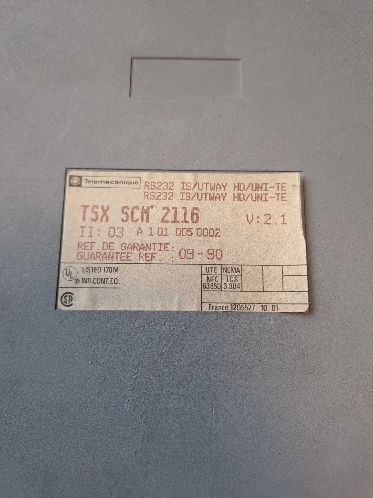 TÉLÉMÉCANIQUE  TSXSCM2116