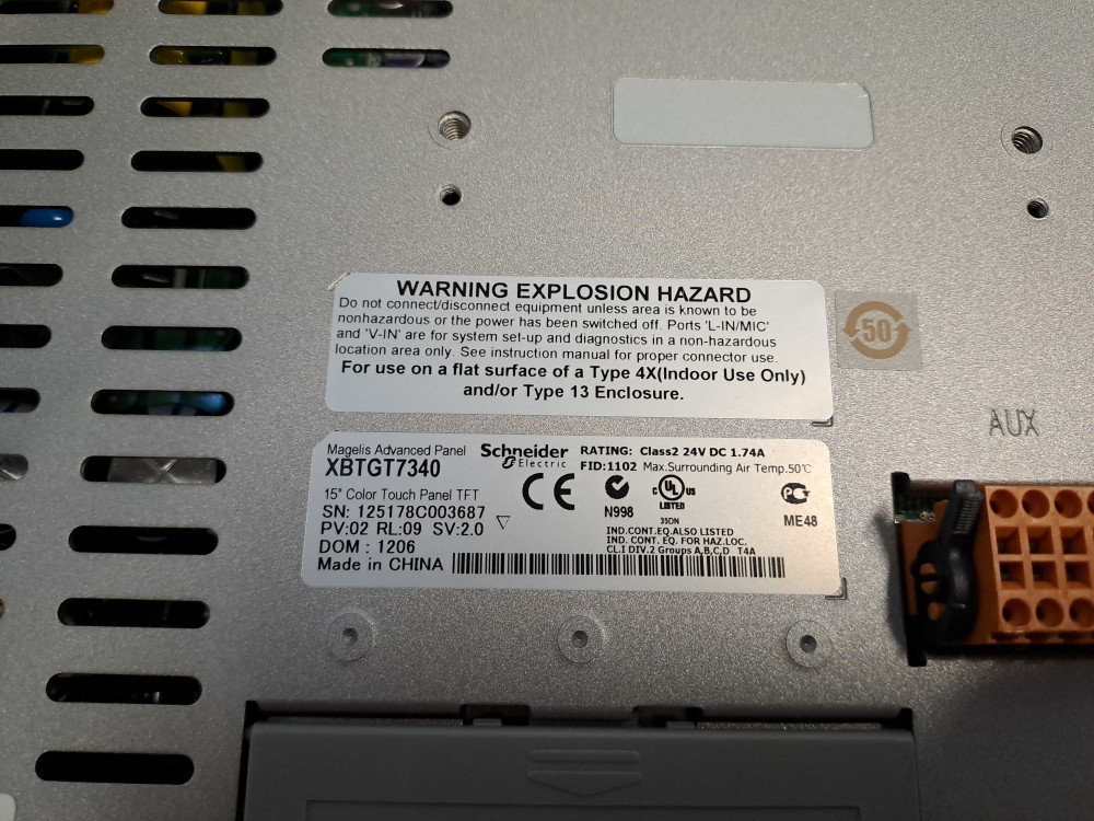 SCHNEIDER  XBTGT7340