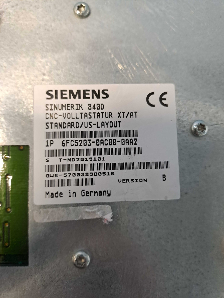 SIEMENS 6FC52030AC000AA2