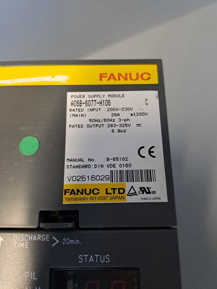FANUC  A06B6077H106