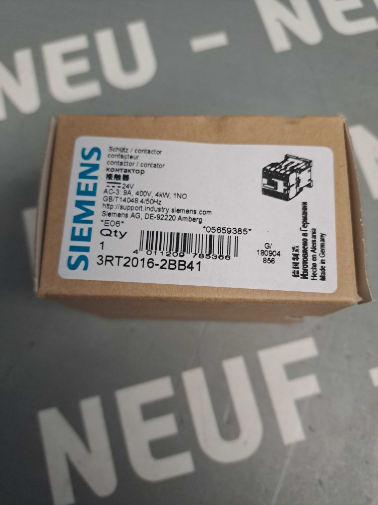SIEMENS 3RT20162BB41