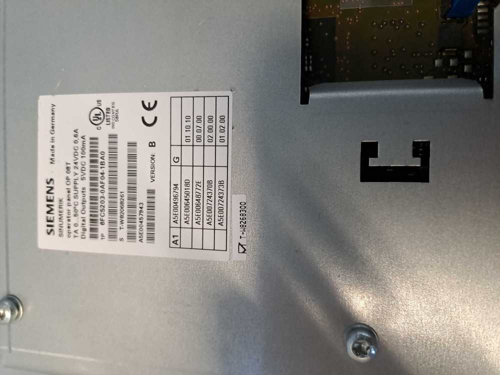 SIEMENS 6FC52030AF041BA0