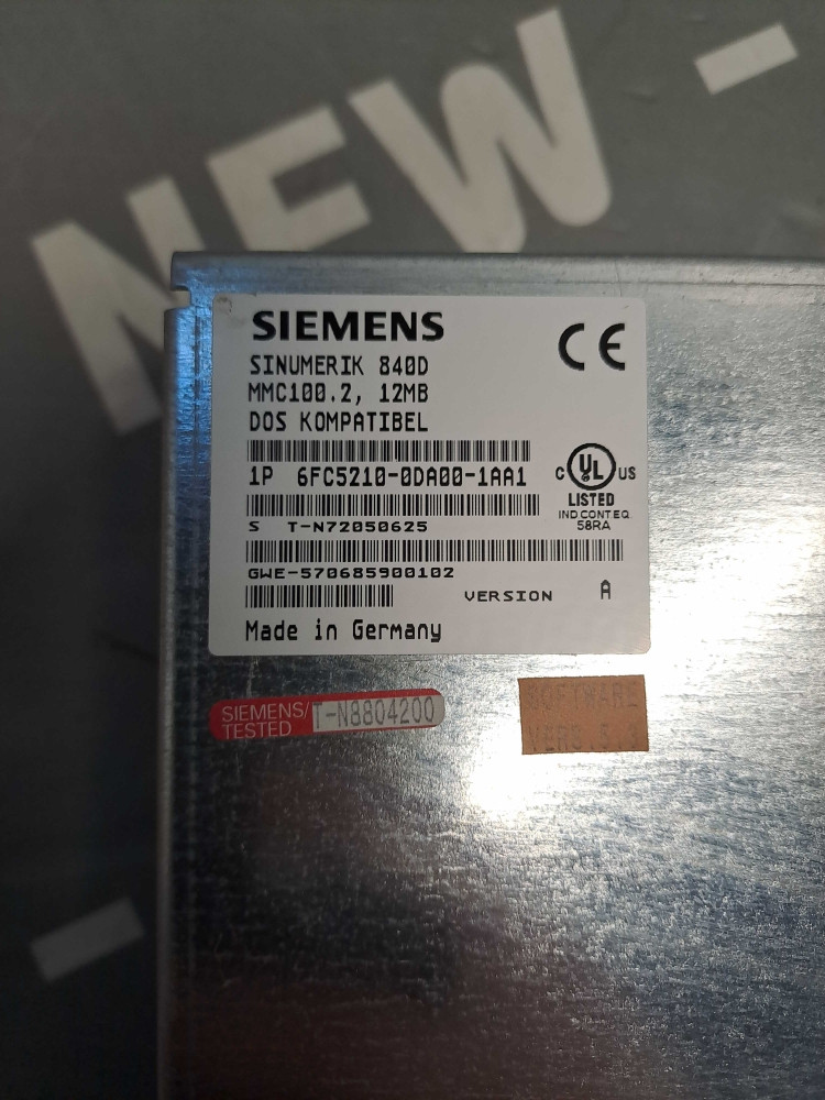 SIEMENS 6FC5210-0DA00-1AA1