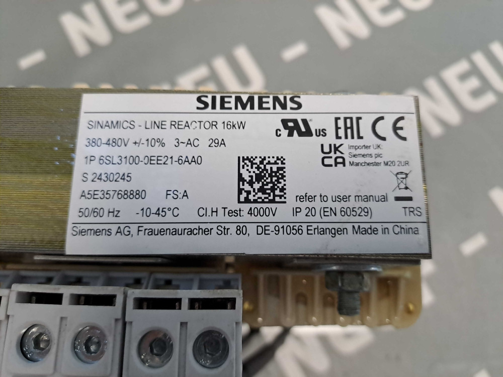 SIEMENS 6SL31000EE216AA0