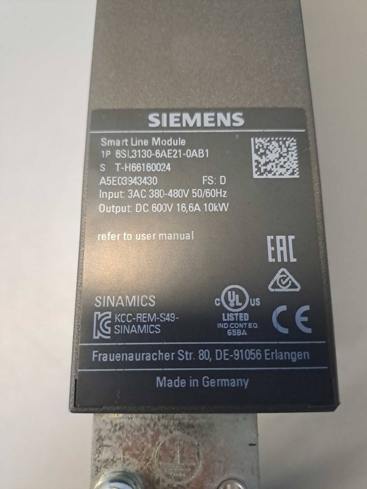 SIEMENS 6SL31306AE210AB1