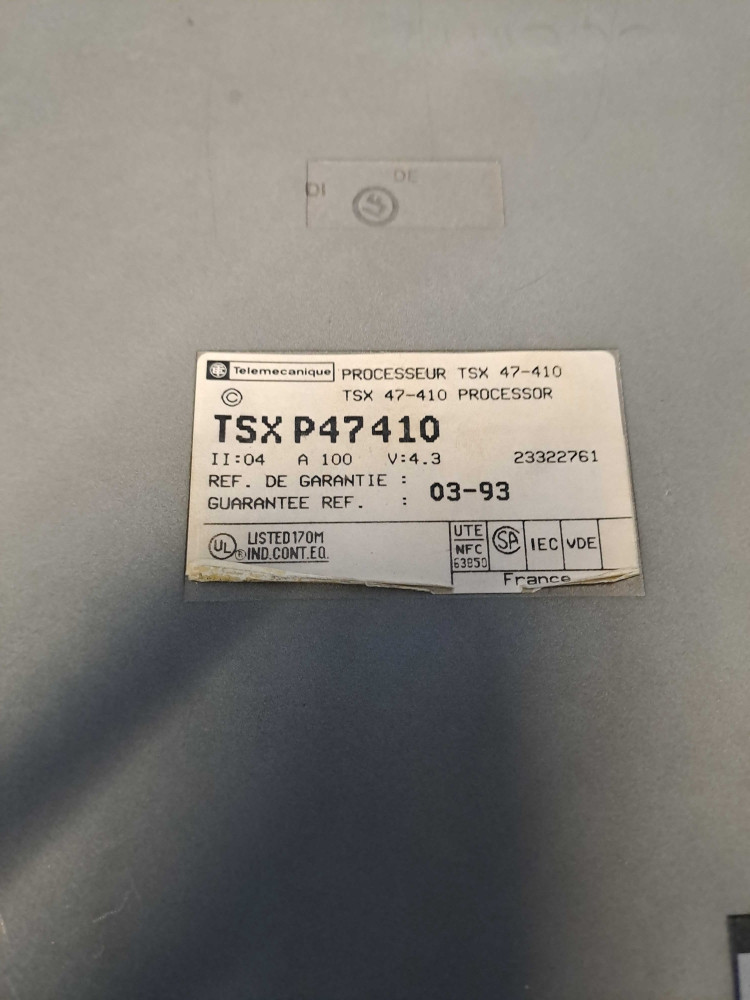 TÉLÉMÉCANIQUE  TSXP47410