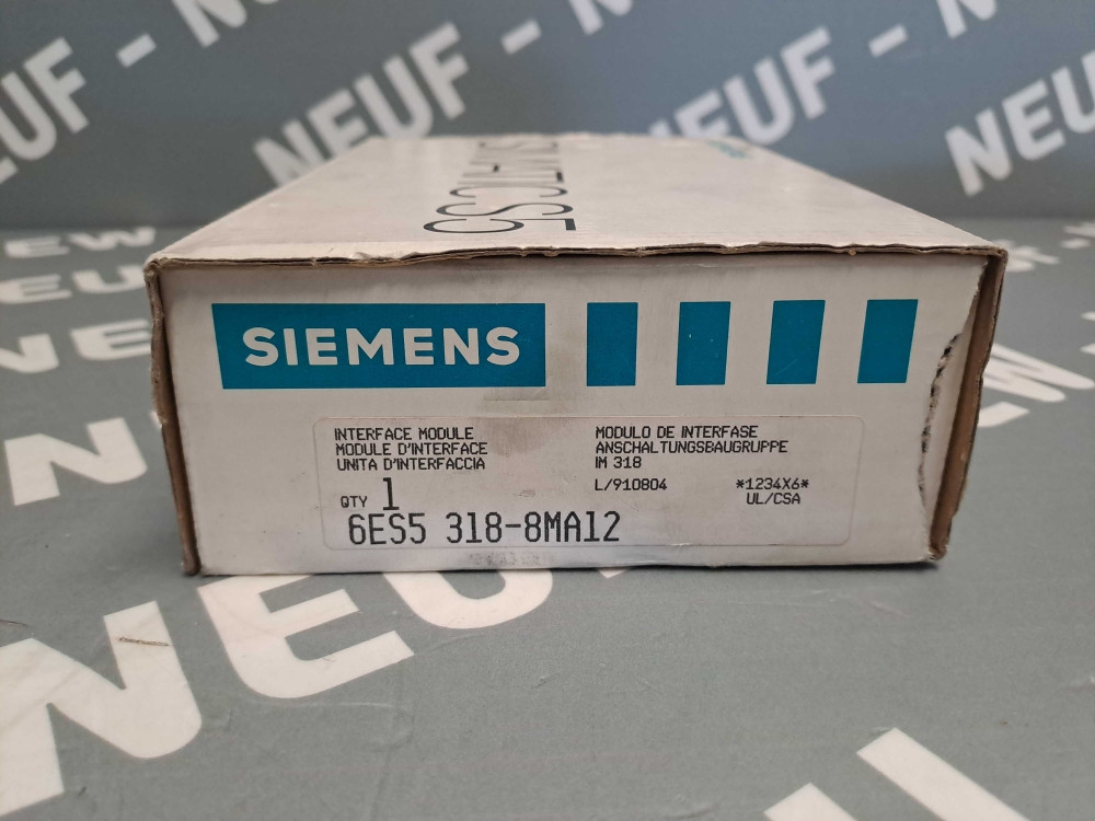 SIEMENS 6ES5318-8MA12