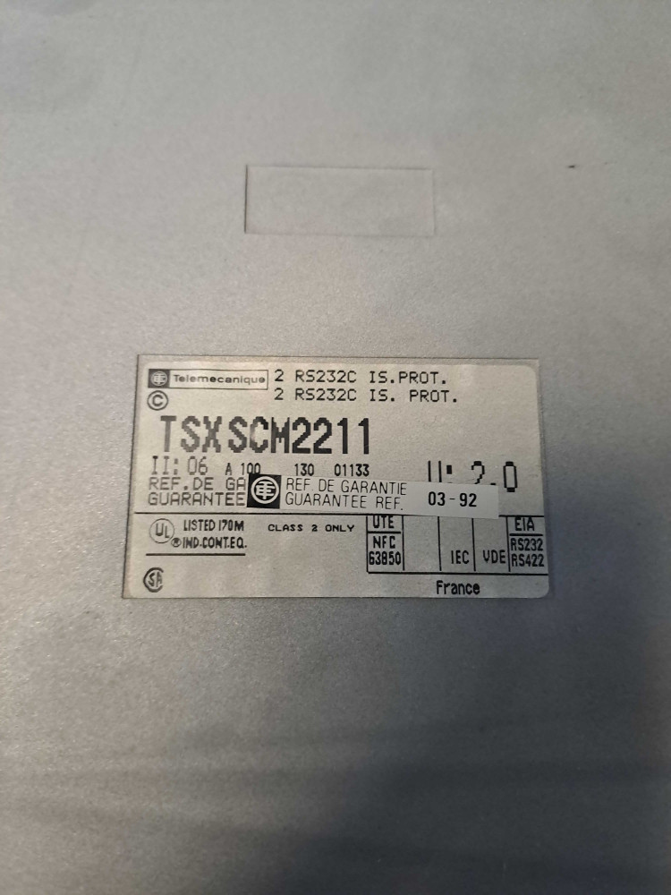 TÉLÉMÉCANIQUE  TSXSCM2211