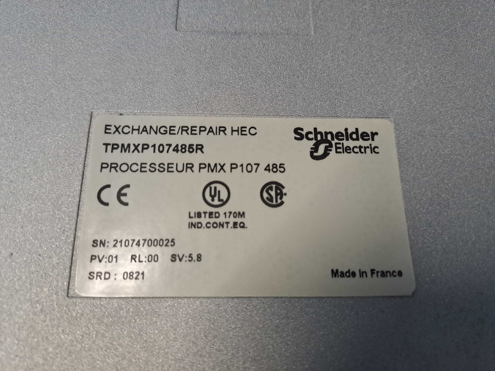 TÉLÉMÉCANIQUE  TPMXP107485R