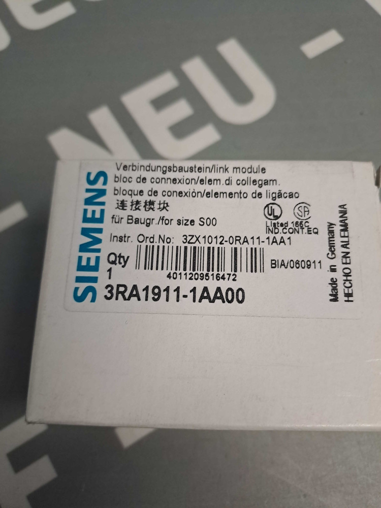 SIEMENS  3RA19111AA00