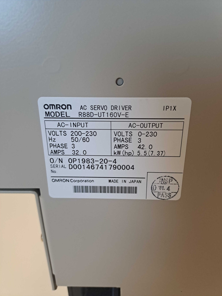 OMRON  R88DUT160VE