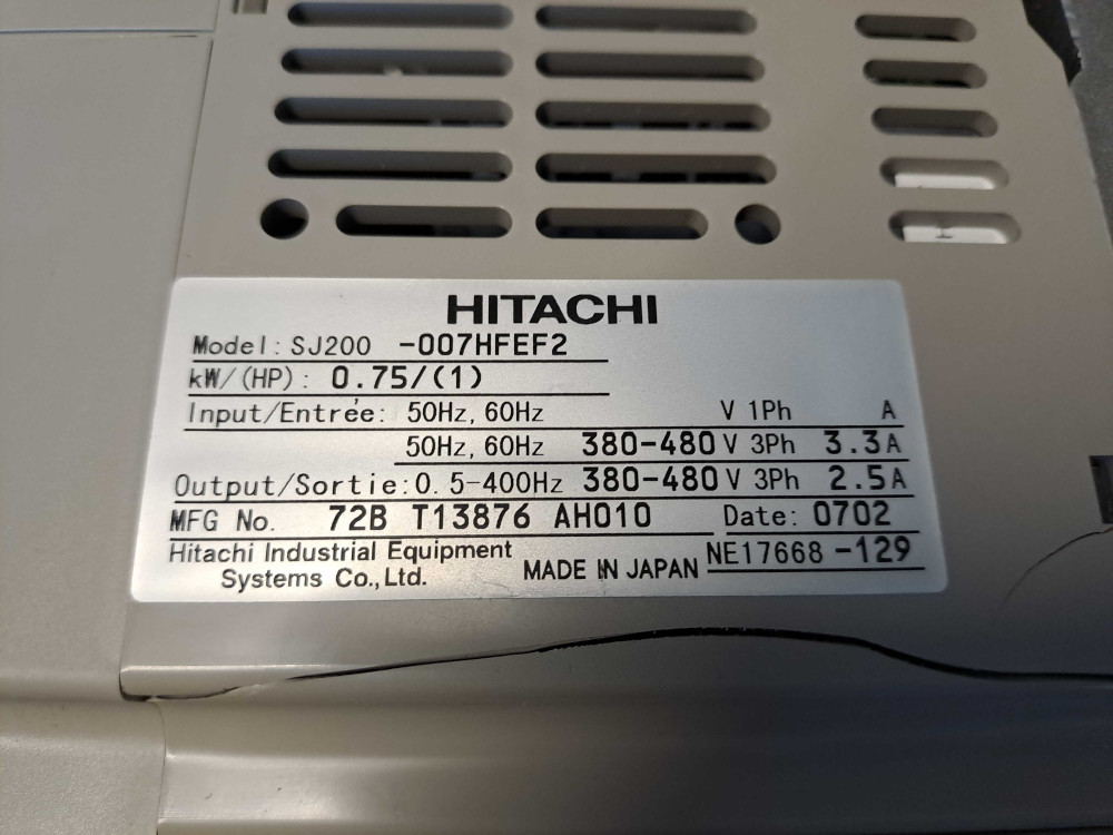 HITACHI SJ200007HFEF2