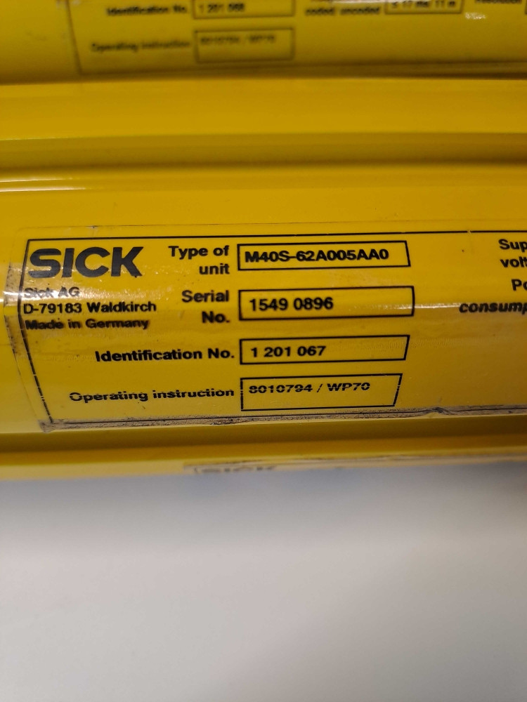 SICK  M40S62A005AA0 + M40E62A005RA0