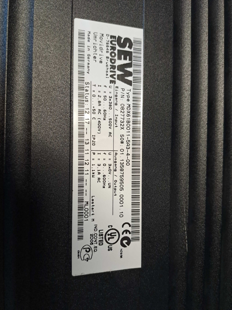 SEW MDX61B00115A3400